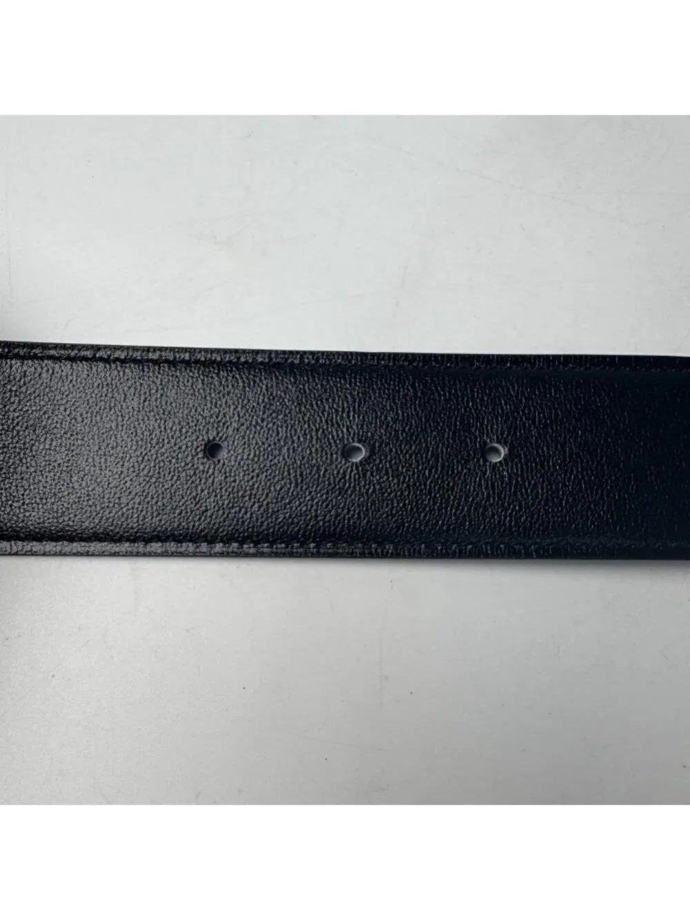 Hermes Constance Belt Black